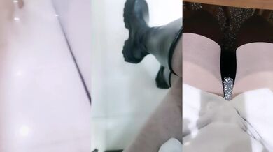 【戈雅】超美御姐白虎一线天商场开档跳蛋 自慰喷水刺激 (3)